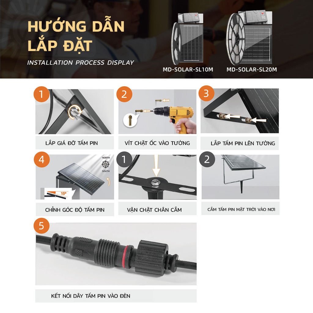 Ảnh của Cuộn LED Đèn Dây SOLAR-SL