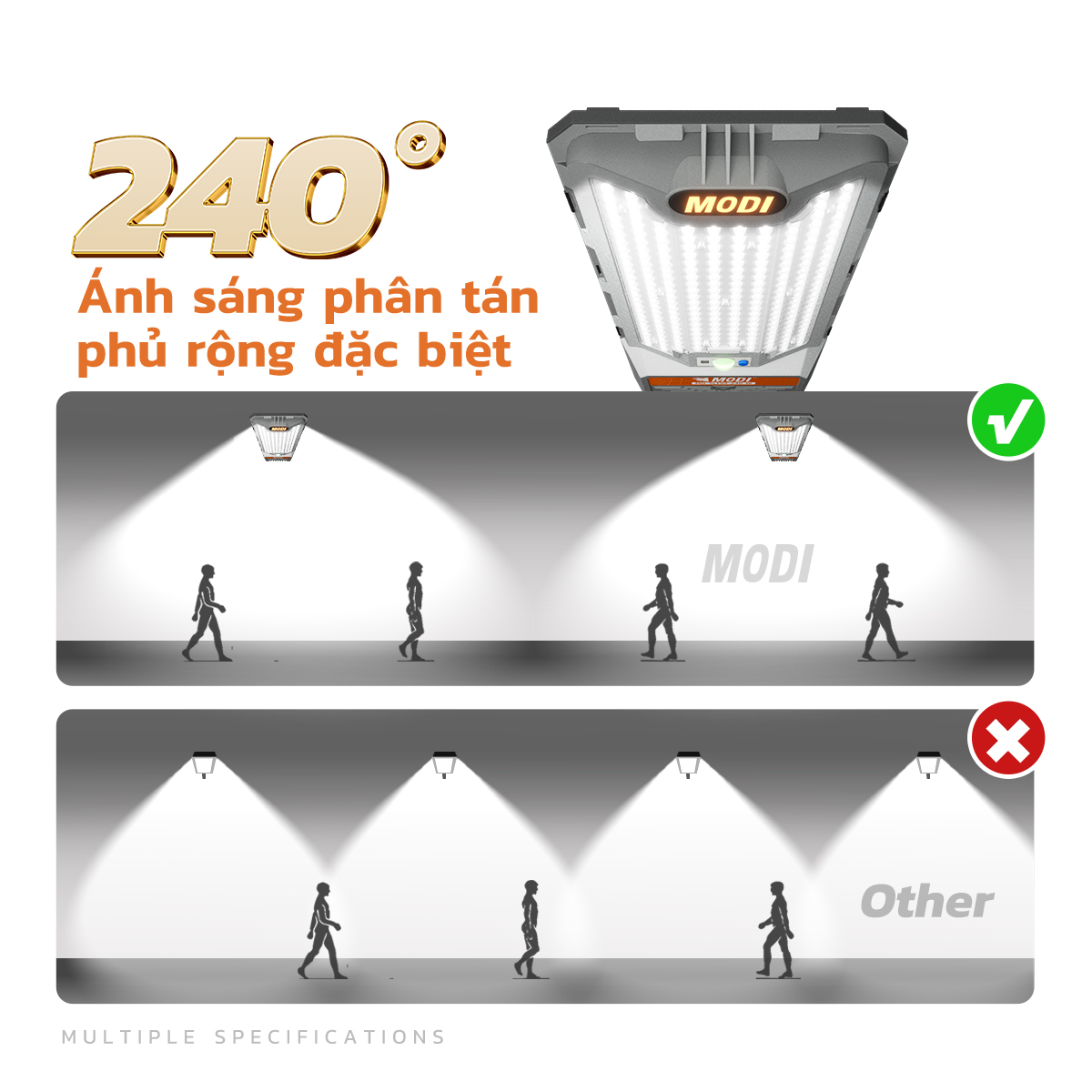 Ảnh của Đèn Đường Liền Thể SLT99