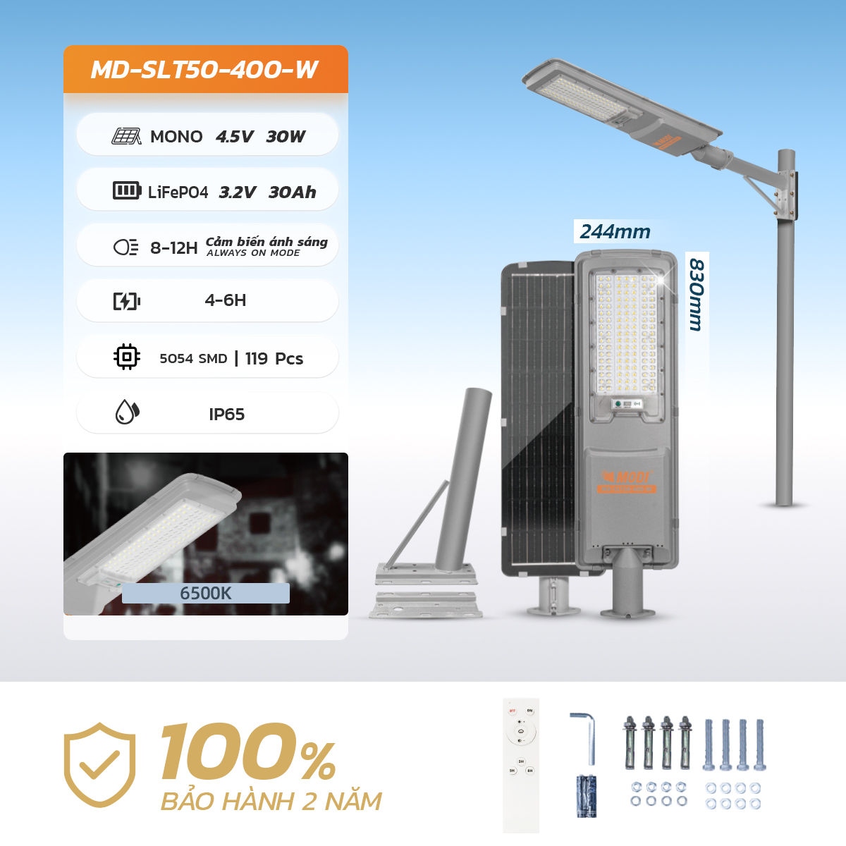 Ảnh của Đèn Đường Liền Thể SLT50