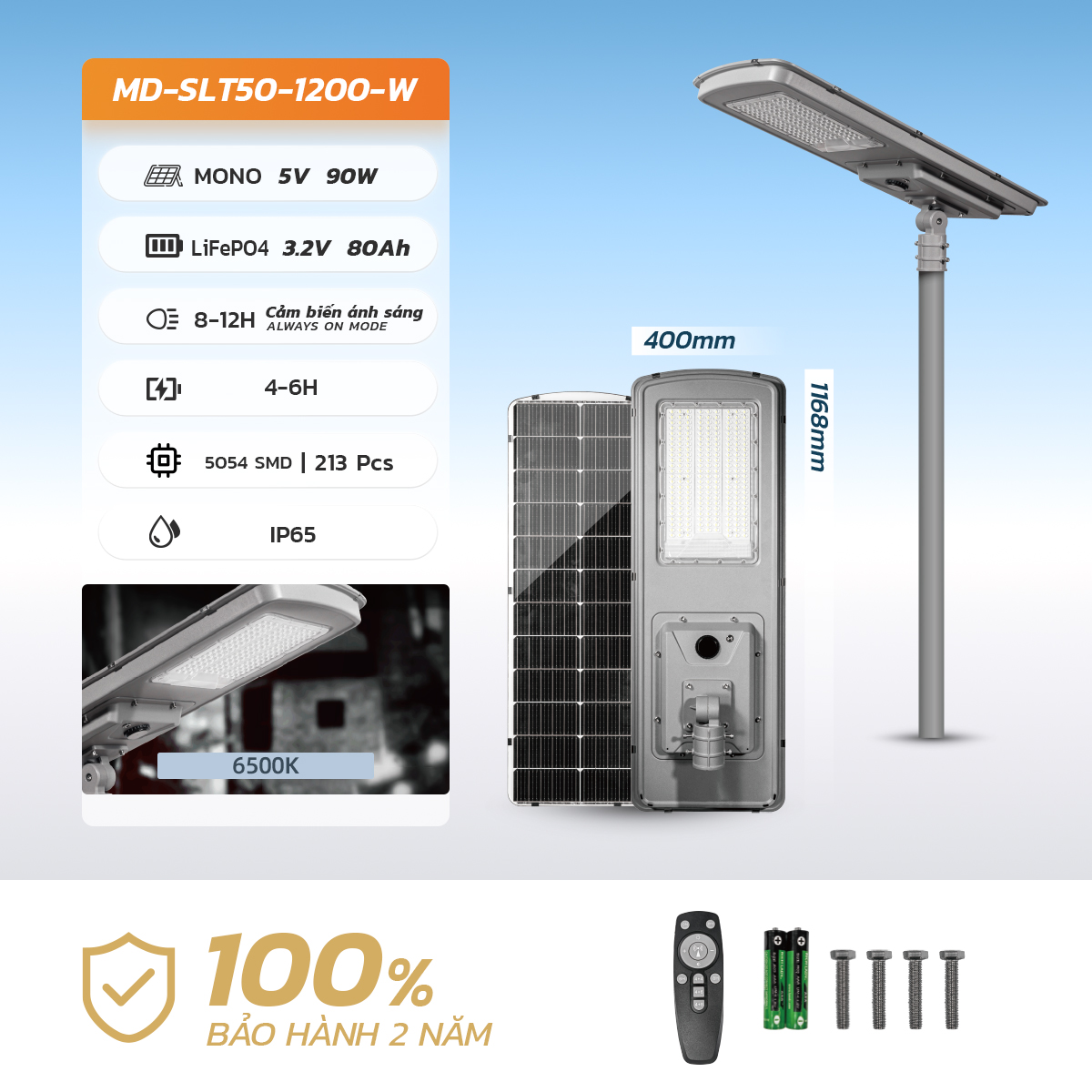 Ảnh của Đèn Đường Liền Thể SLT50