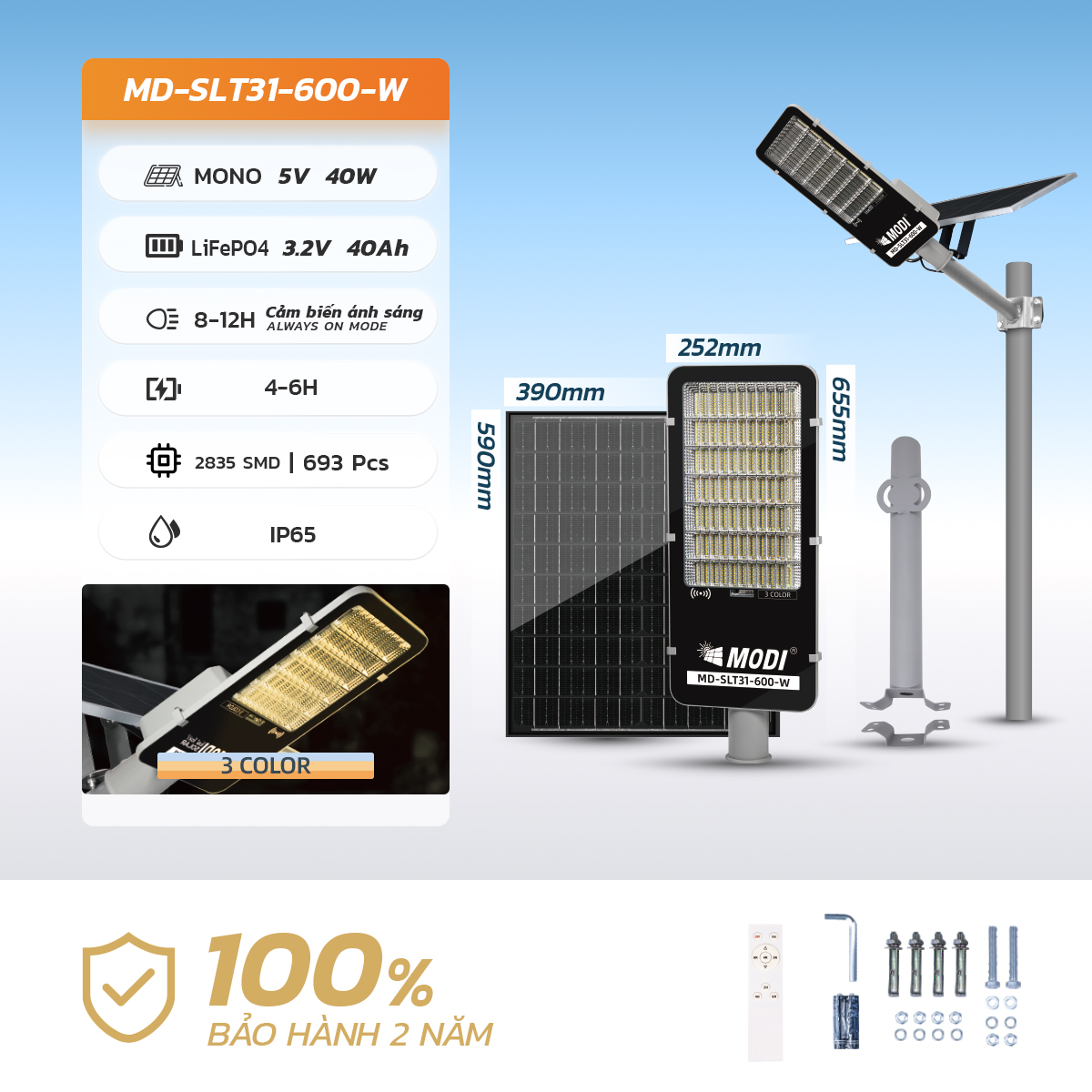 Ảnh của Đèn Đường Rời Thể SLT31