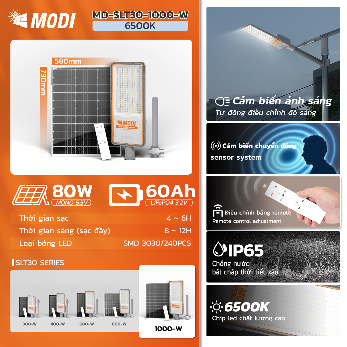 Ảnh của Đèn Đường Rời Thể SLT30