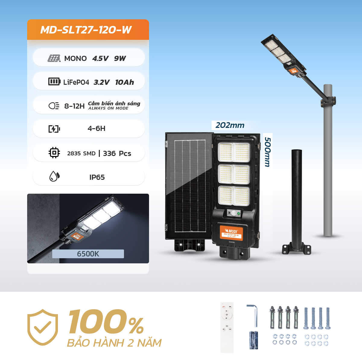 Ảnh của Đèn Đường Liền Thể SLT27