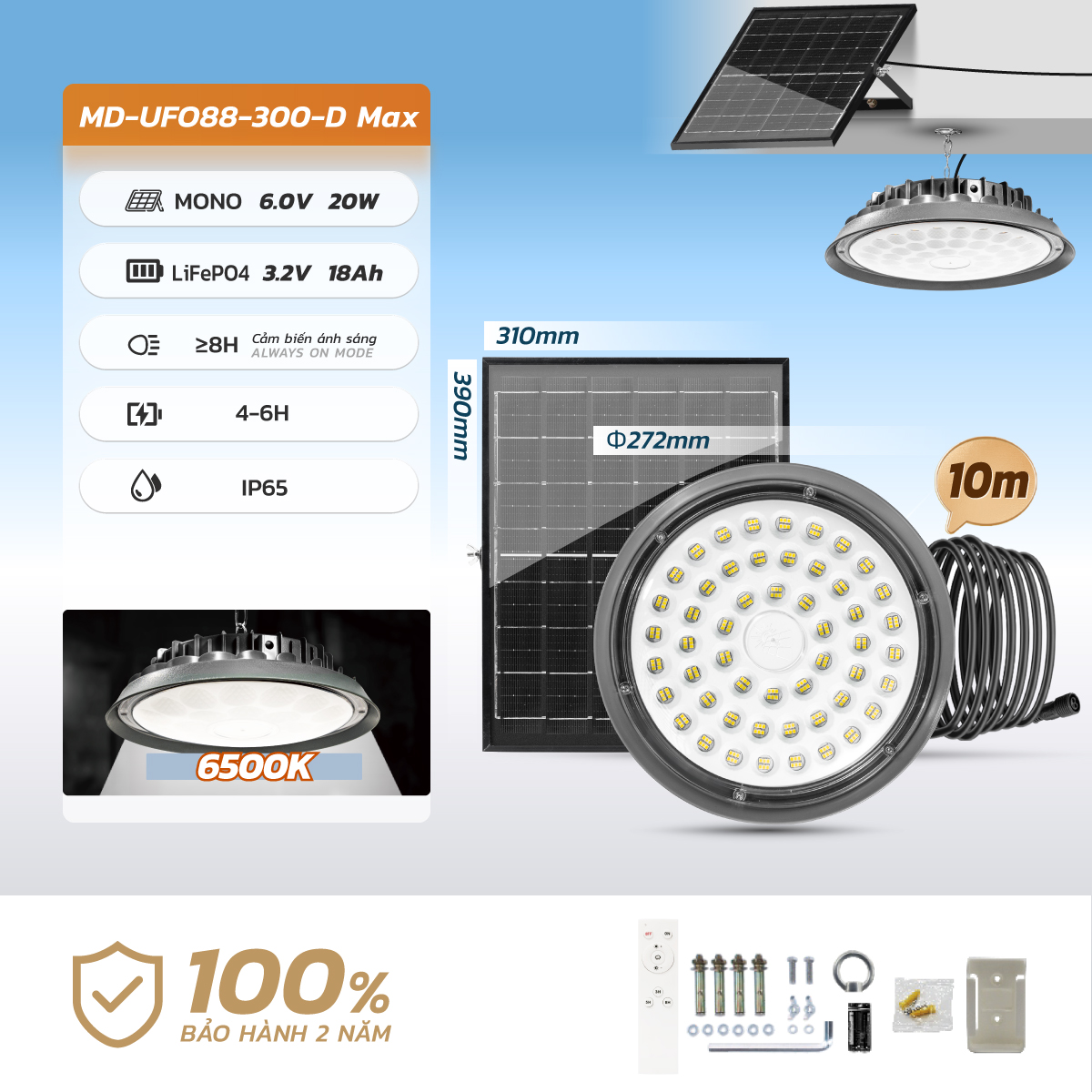 Ảnh của Đèn đĩa bay UFO88-D-Max