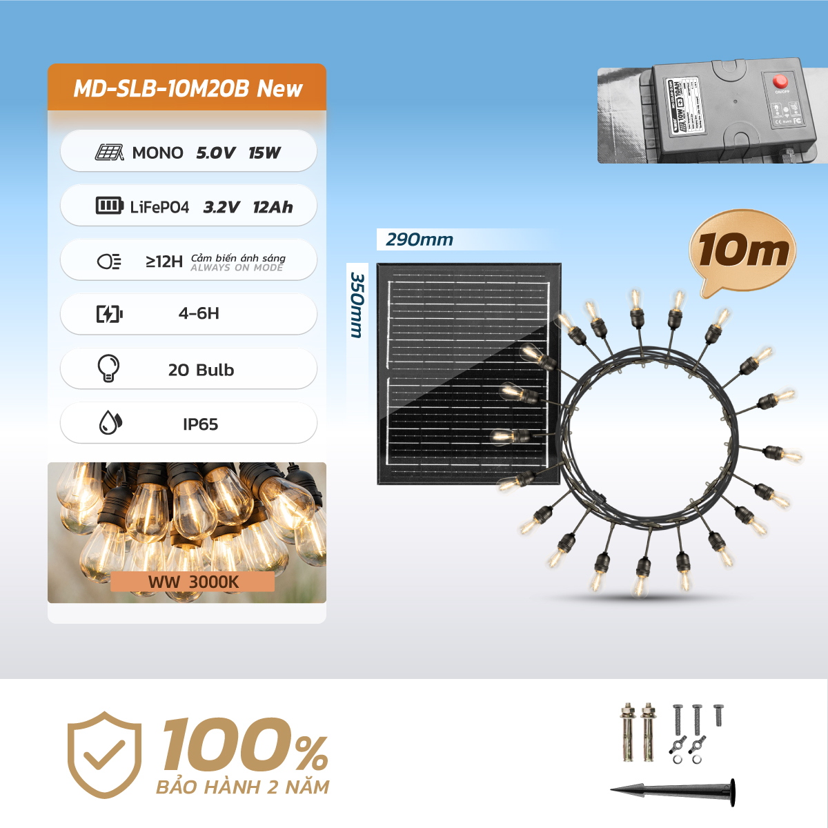 Ảnh của Bộ Dây Đèn Trang Trí SLB