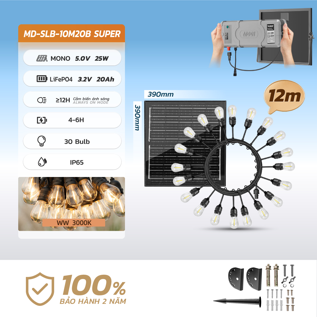 Ảnh của Bộ Dây Đèn Trang Trí SLB