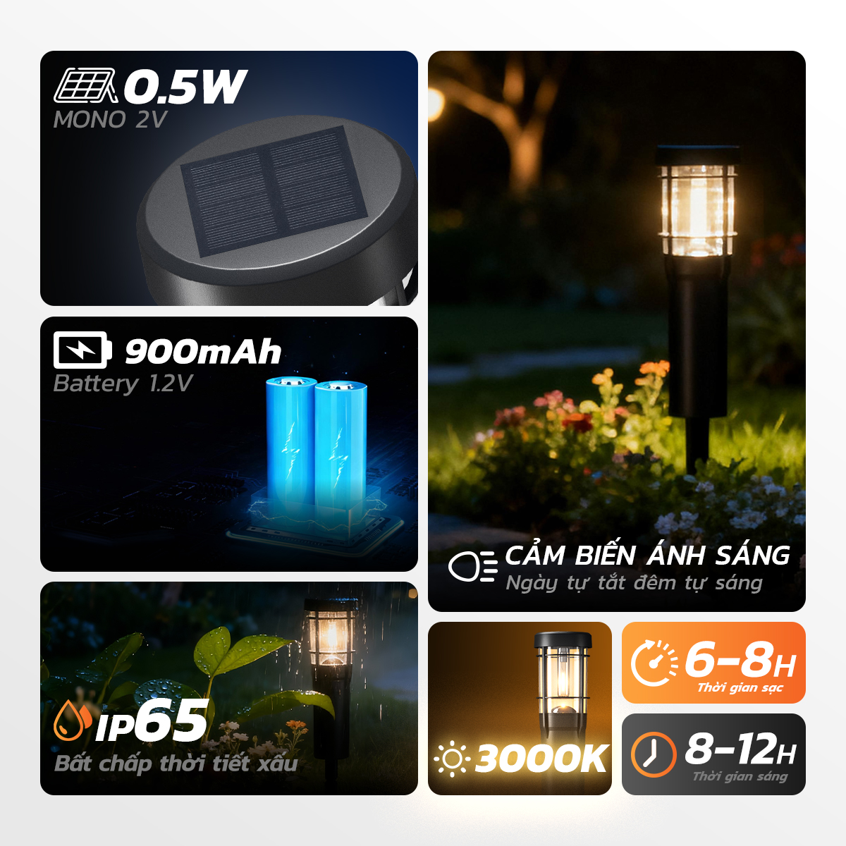 Ảnh của Đèn Trang Trí Cắm Đất SSL08