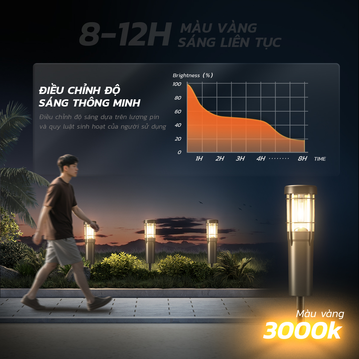 Ảnh của Đèn Trang Trí Cắm Đất SSL08