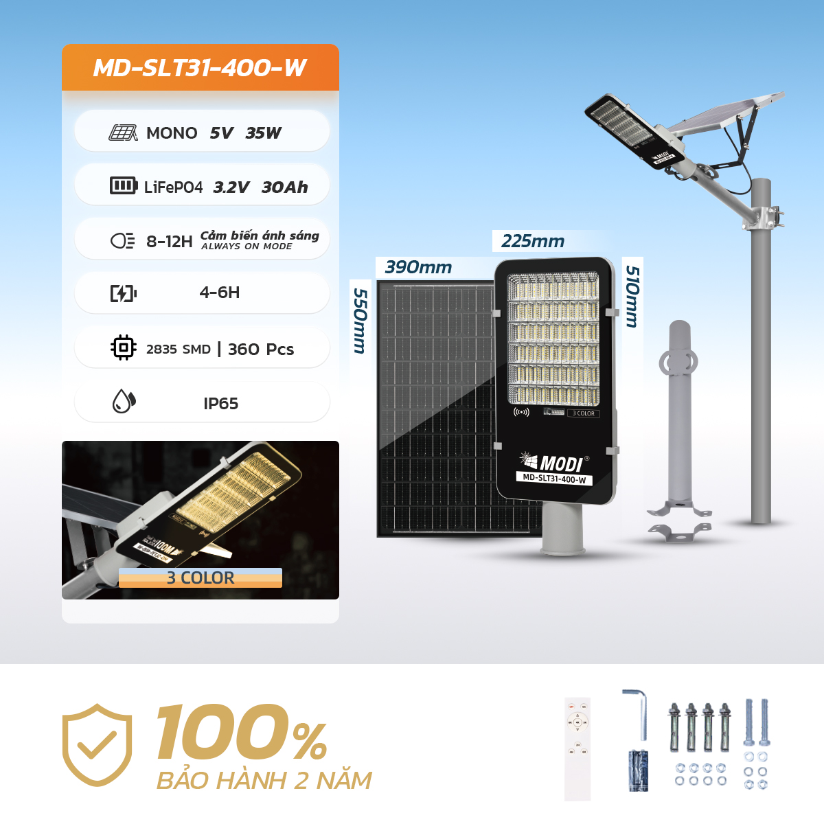 Ảnh của Đèn Đường Rời Thể SLT31